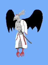 Pixel-art, sprite tinta Xyo Tengu 2 Pixel-art, sprite Xyo Tengu 2