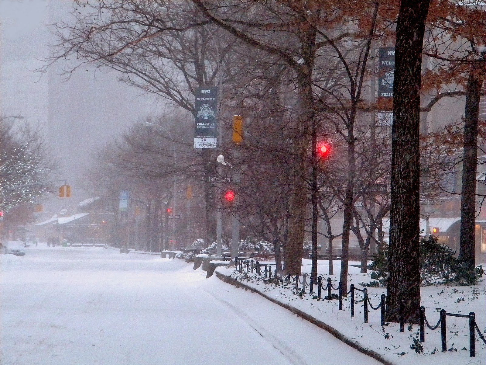 Snow storm in New York City Public Domain ClipArt Stock Photos and