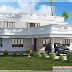 Flat roof home design with 4 bedroom