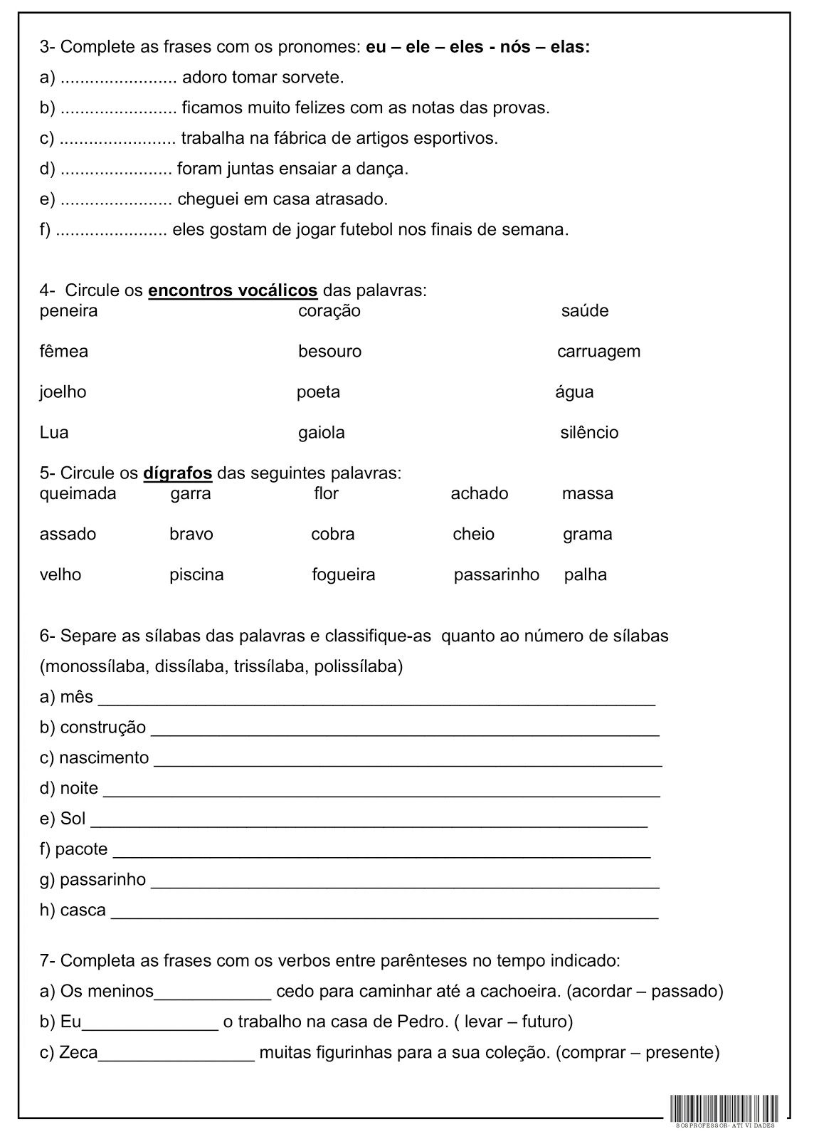Revisao gramatical e ortografica