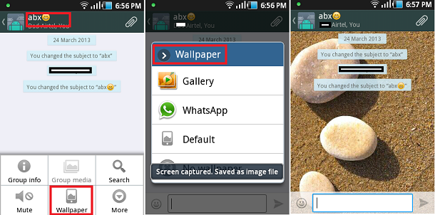 Whatsapp Group Chat Change Wallpaper