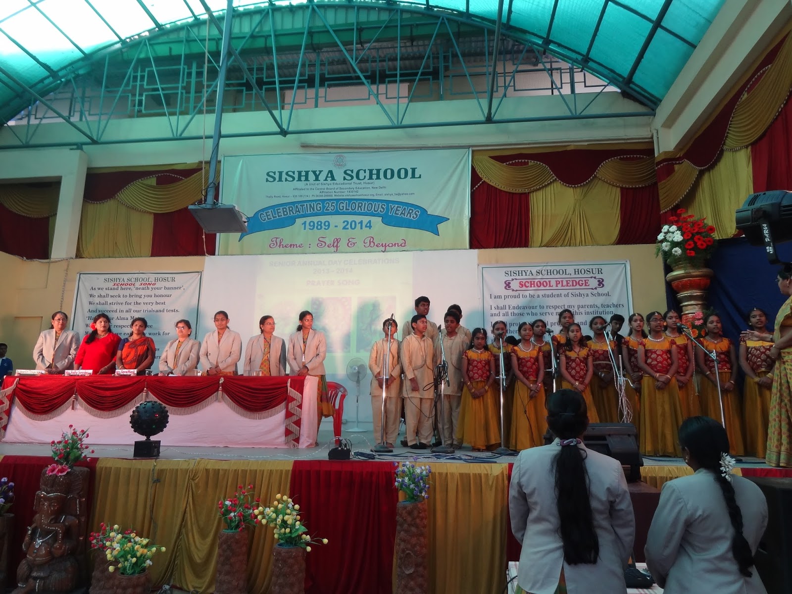 Sishya School Hosur Choir Senior Annual Day Celeb 2013 14