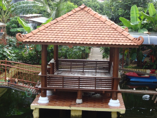 Penempatan Gazebo Taman Untuk Rumah Minimalis
