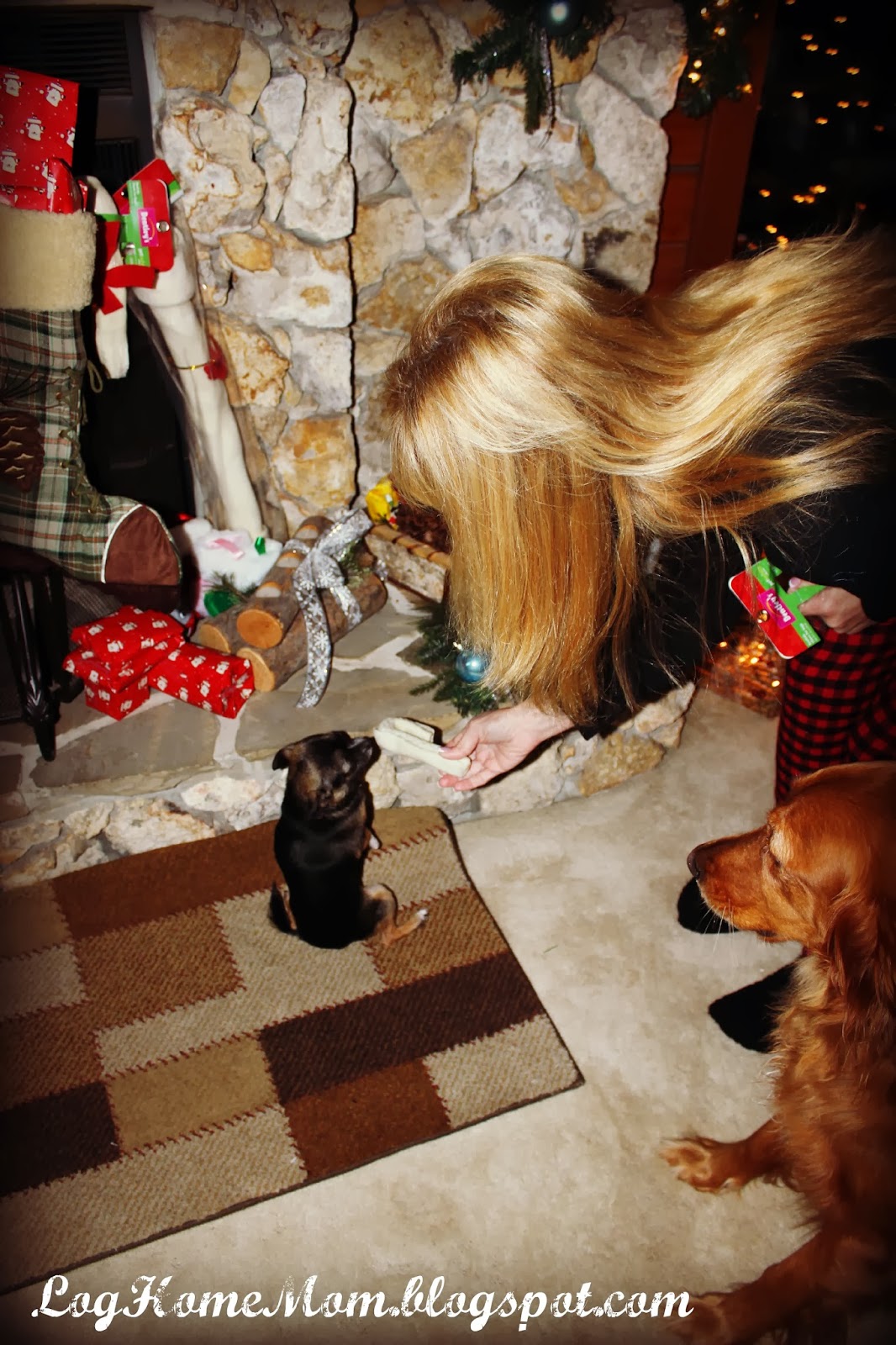 Log Home Mom Christmas Makes Me Feel Emotional