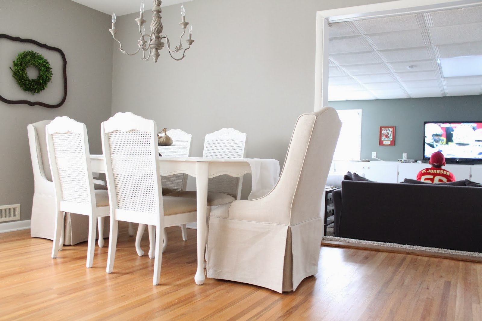 12th and White Our Dining Room and Painted Table