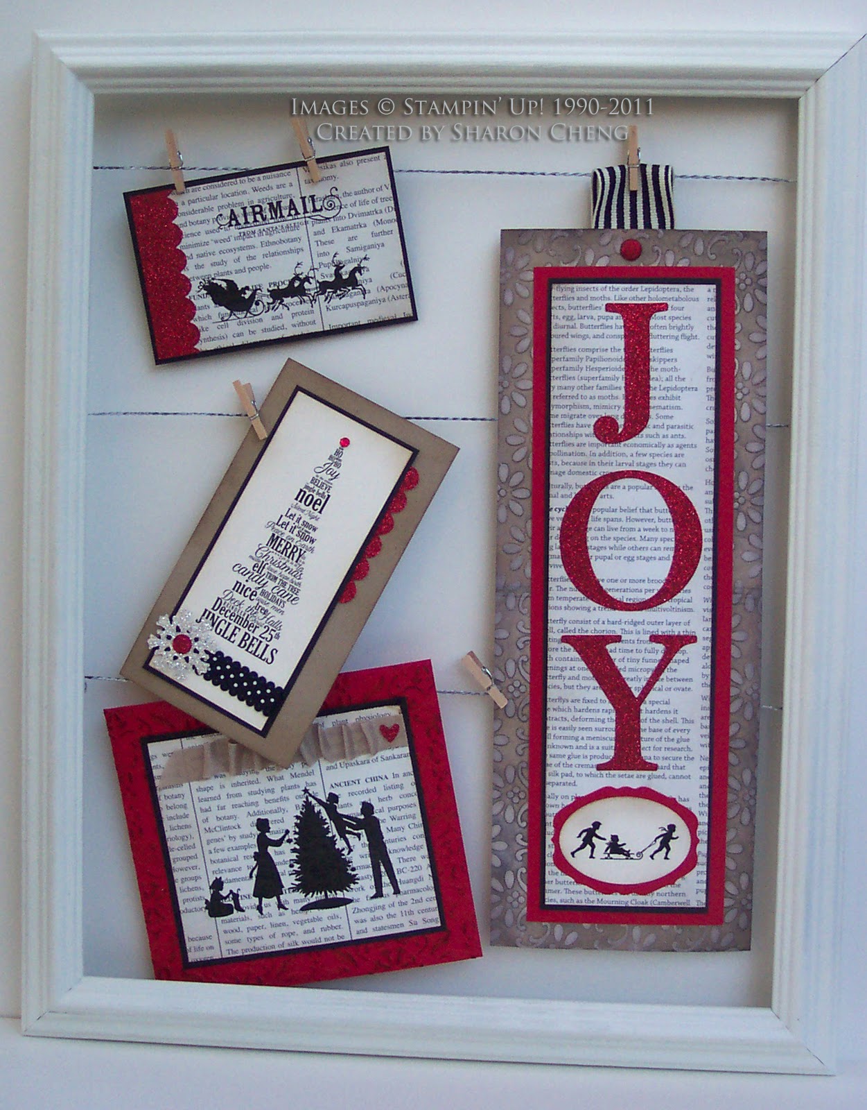 SHARING CREATIVITY and COMPANY: Christmas Frame