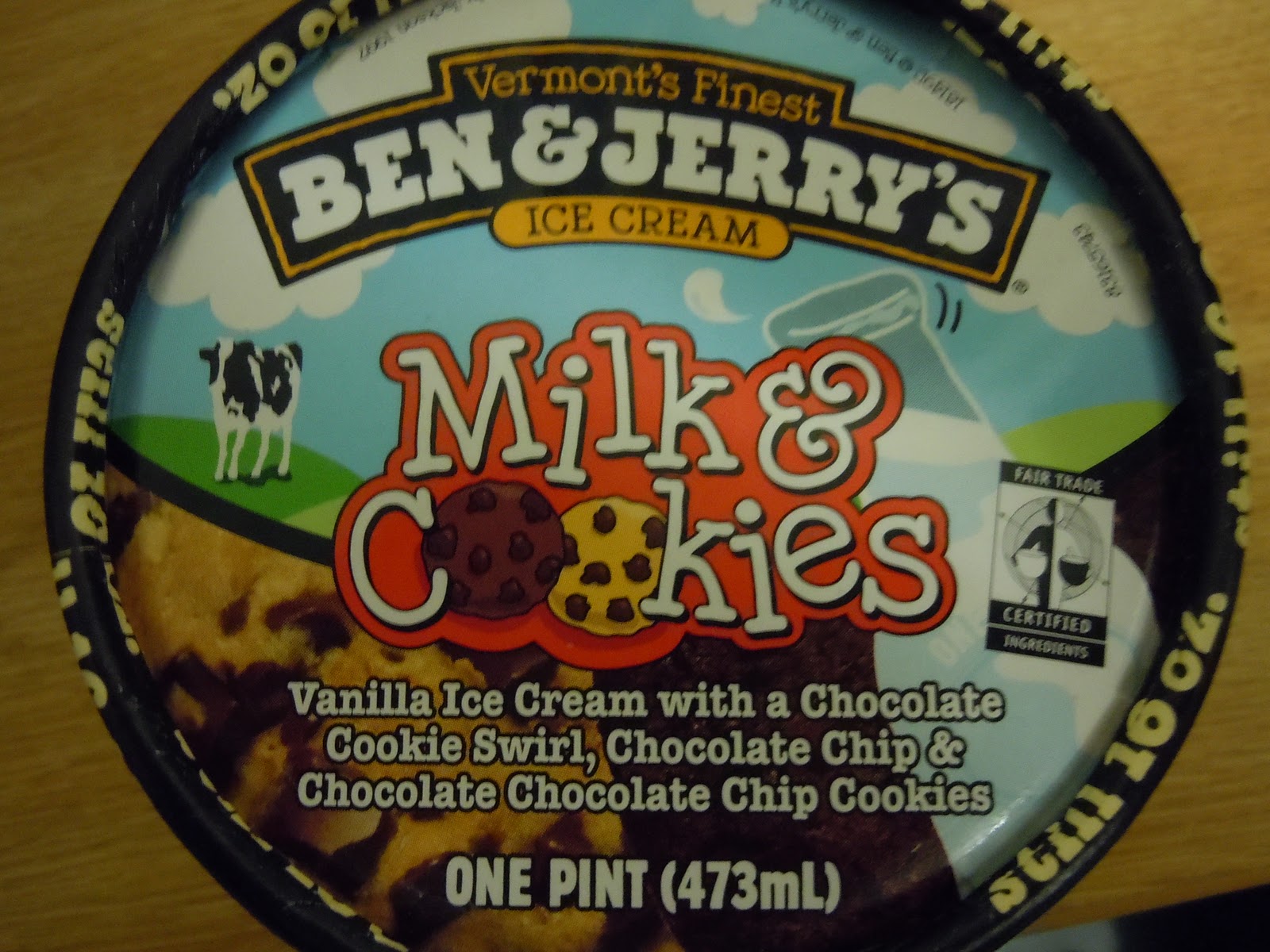 Eating Every Ben and Jerry's Ice Cream Flavor Milk and Cookies!!!!