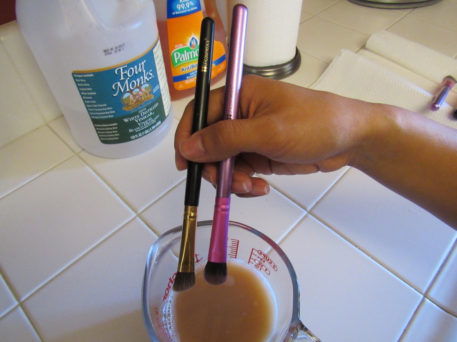 How I clean my makeup brushes Writing Mother Fashionista