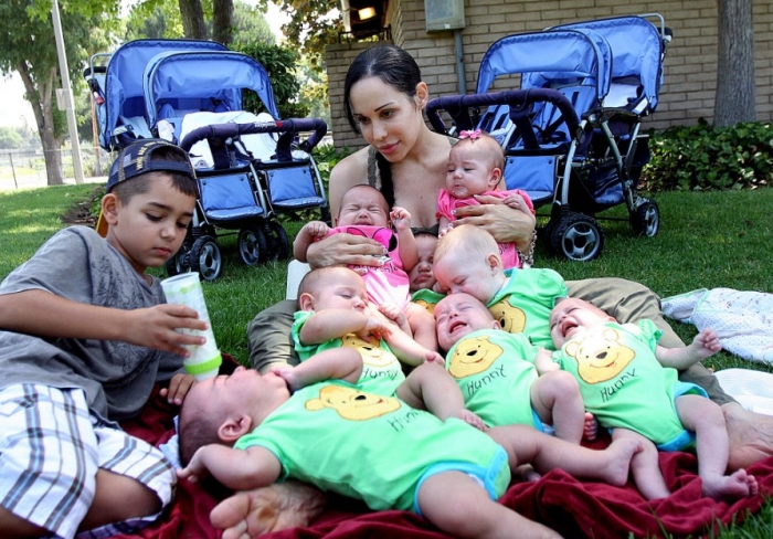 Nadya Suleman has given birth Nadya Suleman has given birth