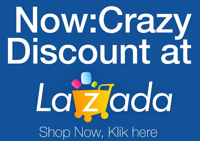 Happening Now: Crazy Discount At Lazada