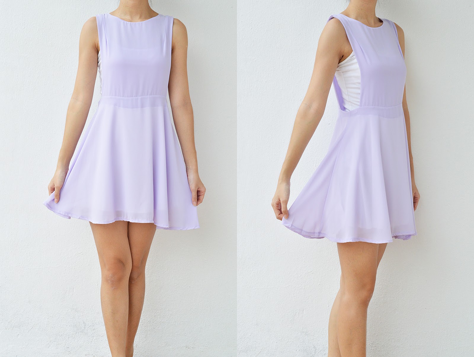 EmmyCubic PASTEL GIRL SKATER DRESS