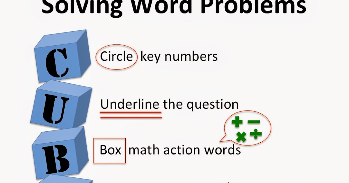 Solving Worded Problems