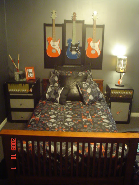Rock N Roll Bedroom Decor Art Interior Designs Ideas
