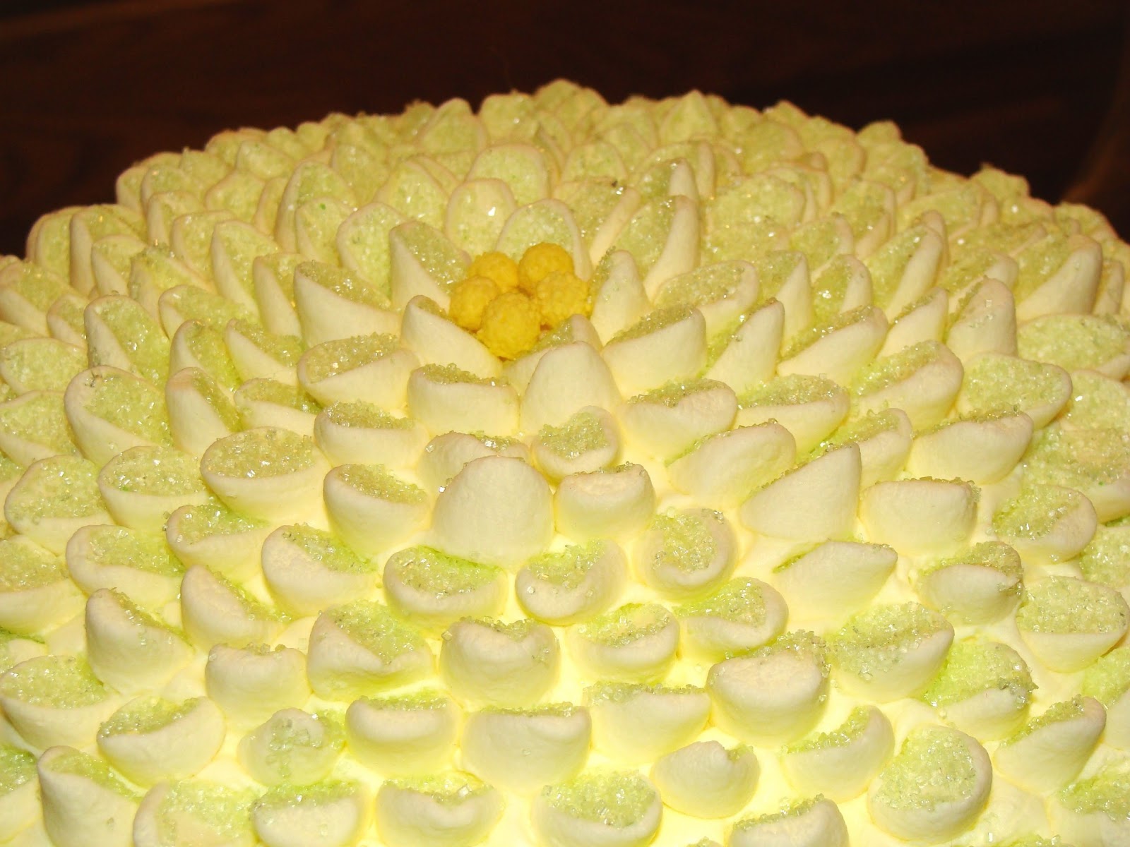 Haybee Baby: Marshmallow Flower Cake