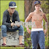 Justin Bieber: Sin Camisa y con su Skate en Australia!