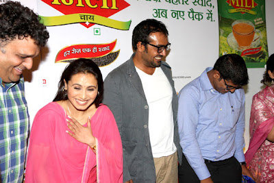 Rani Mukerji promotes her movie 'Aiyyaa' through 'chai poha' 