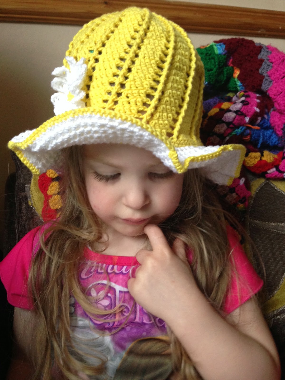 red haired amazona cloche hat