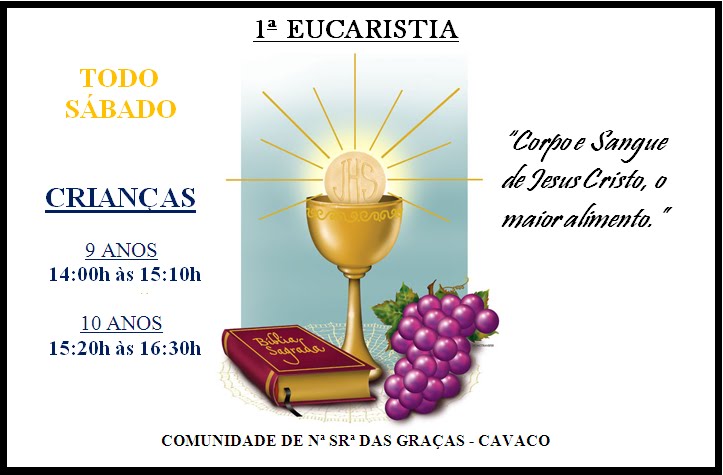 Catequese - 1ª Eucaristia