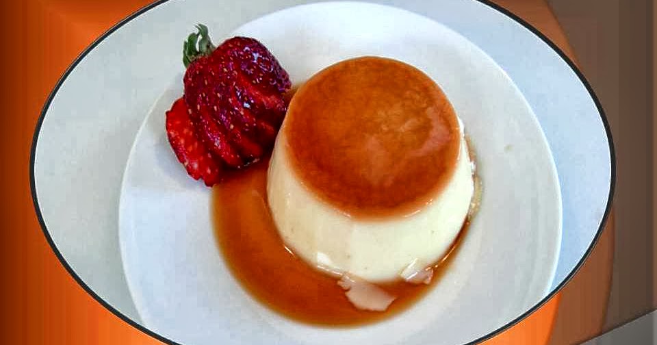 Betty's Kitchen Fare FlanSpanish Caramel Custard Dessert