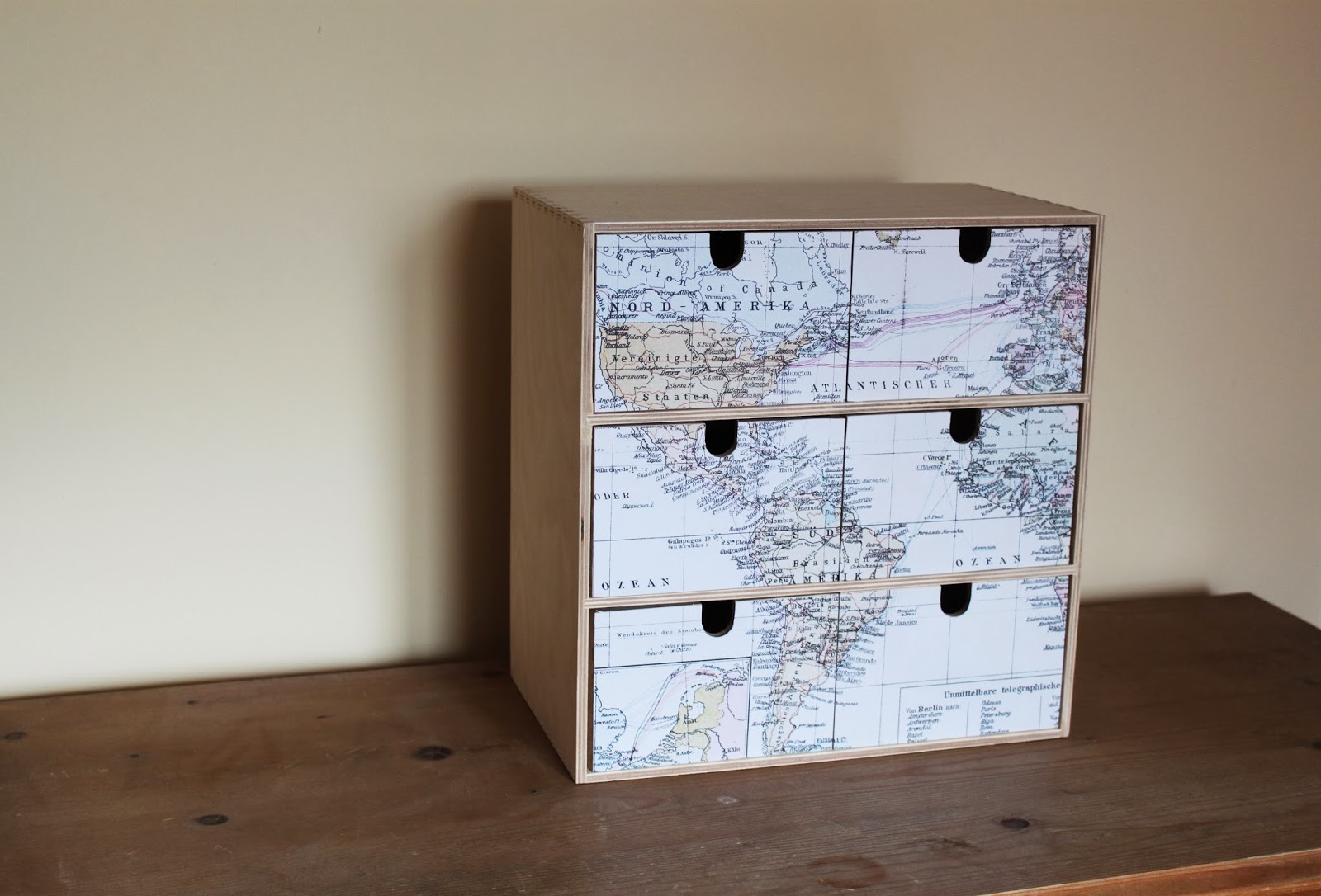Sallymakesart Diy Tutorial How To Decoupage Drawers Or Other