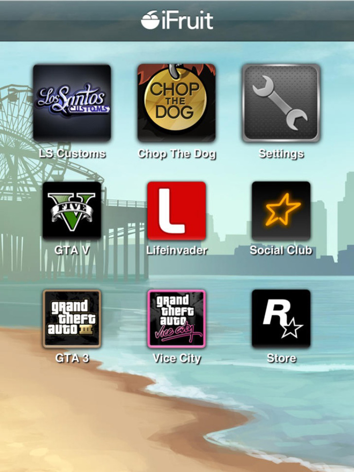 Grand Theft Auto: iFruit App iTunes App By Rockstar Games - FreeApps.ws