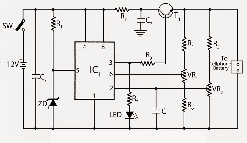mobile charger using ic 555 circuit diagram mobile cellphone charger using 555 ic expert circuits mobile charger using ic 555 circuit diagram mobile cellphone charger using 555 ic expert circuits