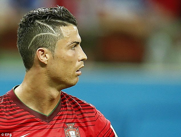 Cristiano Ronaldo Kapsel met Scheiding Moquer - cristiano ronaldo kapsels