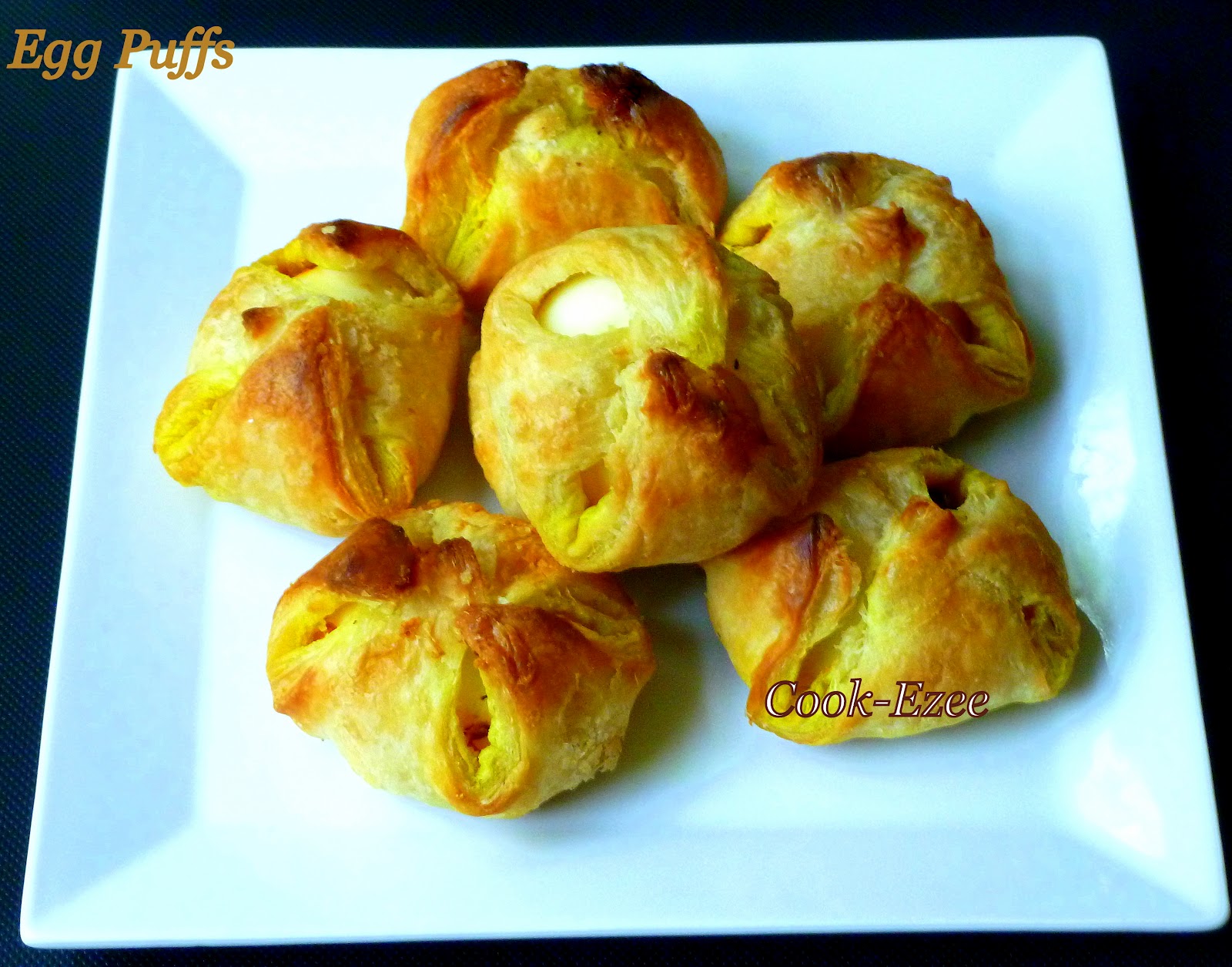 COOK-EZEE: Kerala Style Egg Puffs With Puff Pastry