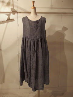 toujours back string gather dress 