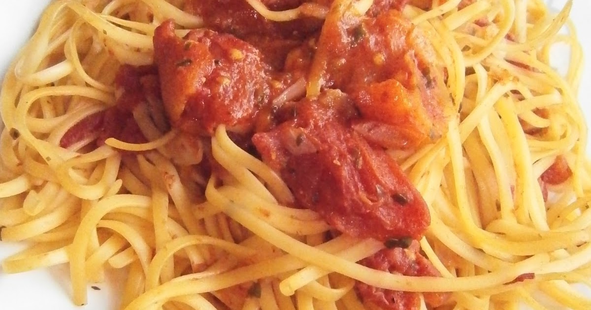 Délices d'une novice Pâtes à la sauce tomate à la vodka