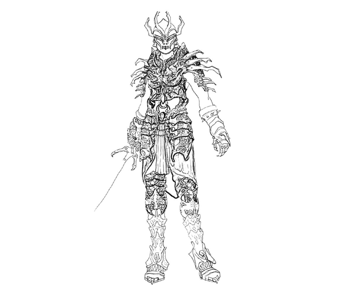 Printable 15 Elder Scrolls Skyrim Best Collections Coloring Pages printable-15-elder-scrolls-skyrim-best-collections-coloring-pages