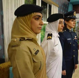 China Muslim Women Air-Police-Navy