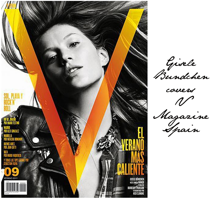 Gisele Bundchen covers V Magazine Spain Summer 2011 Gisele Bundchen covers V Magazine Spain Summer 2011