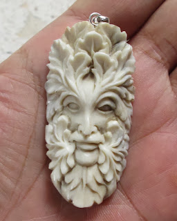 Green Man Antler Pendants 002 Green Man Antler Pendants 002