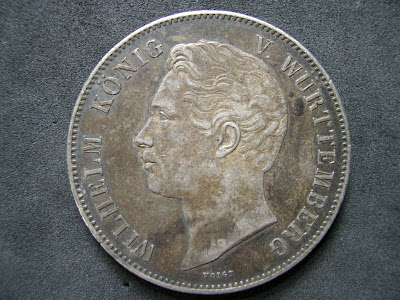 Münzen GERMANY 2 THALER SILVER COIN