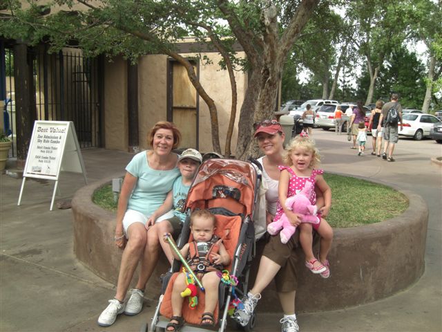 Jen, Grammy, Kaylie, Nathan, and Zachary