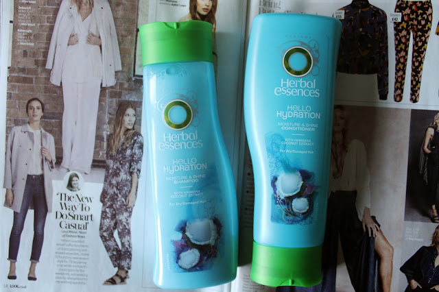 Review: Herbal Essences Hello Hydration Moisture & Shine Shampoo and Conditioner Beauty Blogger Blog