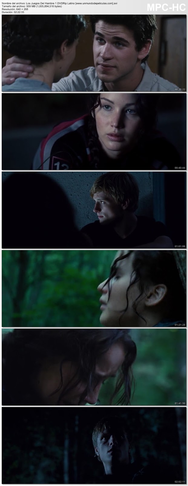 Capturas de la película.