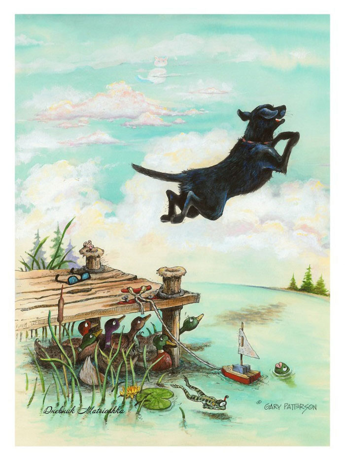 Коллекция картинок Создатель улыбок художник Гэри Паттерсон (Gary