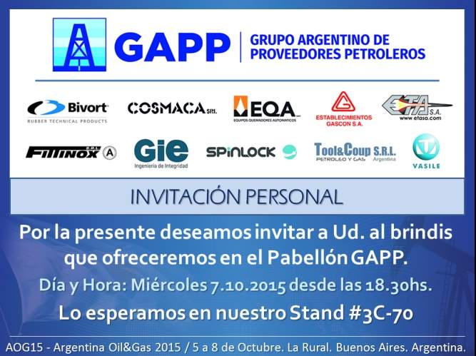 INVITACION DEL GAPP