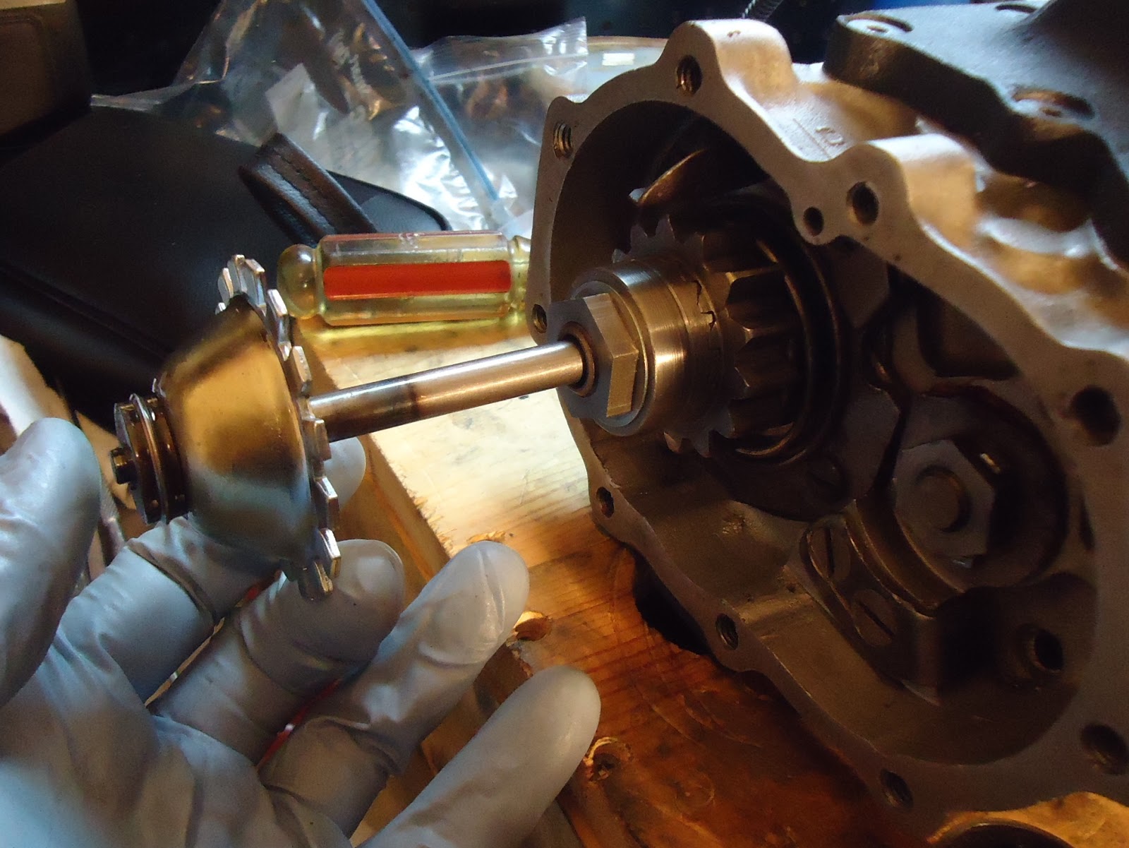 Tear it up, fix it, repeat Shovelhead 4 Speed Saga Going Up Part 6