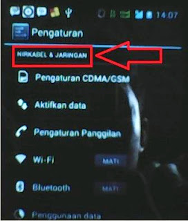 Gambar Cara Setting Ponsel Android Jadi Modem Komputer