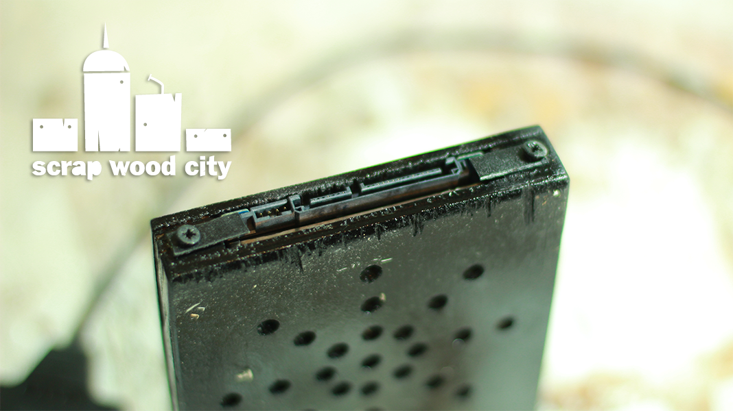 scrap wood city How to make a wooden hard drive enclosure