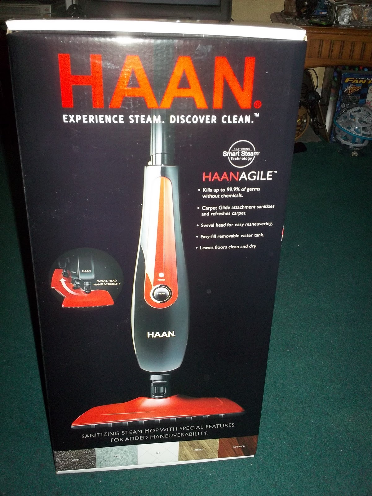 Heck Of A Bunch Haan Agile Steam Mop Review