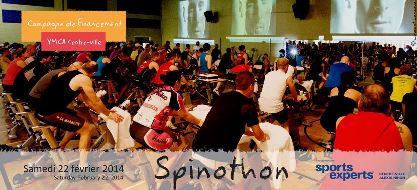Spinothon 2014 | Centre-Ville / Downtown Montreal | YMCA