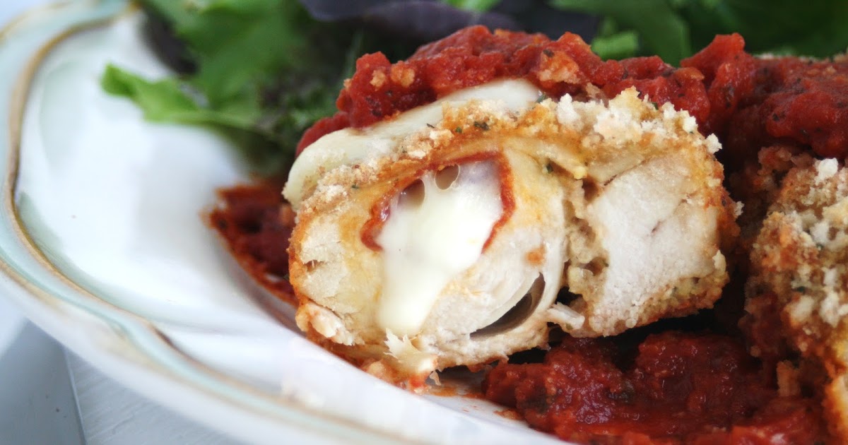 I Thee Cook Pepperoni and Cheese Stuffed Chicken Breasts