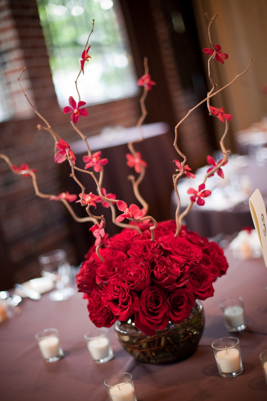 Flora Nova Design The Blog A Fall Wedding in Deep Red