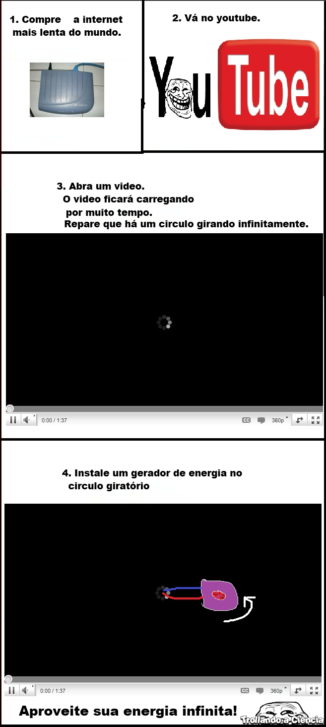 Piadas em tiras/Tirinhas qualquer tipo - Página 2 Youtubetroll