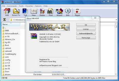 WinRAR 5.00 Beta 7 ( 32bit / 64bit )