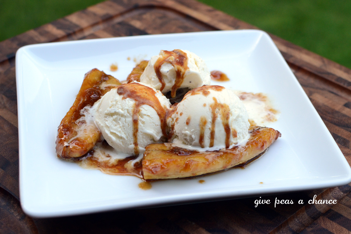 Give Peas a Chance Quick Bananas Foster